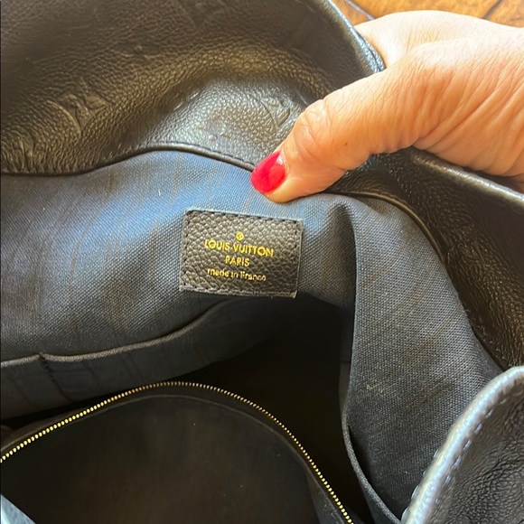 🌸HP🌸Louis Vuitton empreinte leather artsy MM Blue Designer Tote Bag - Picture 13 of 13